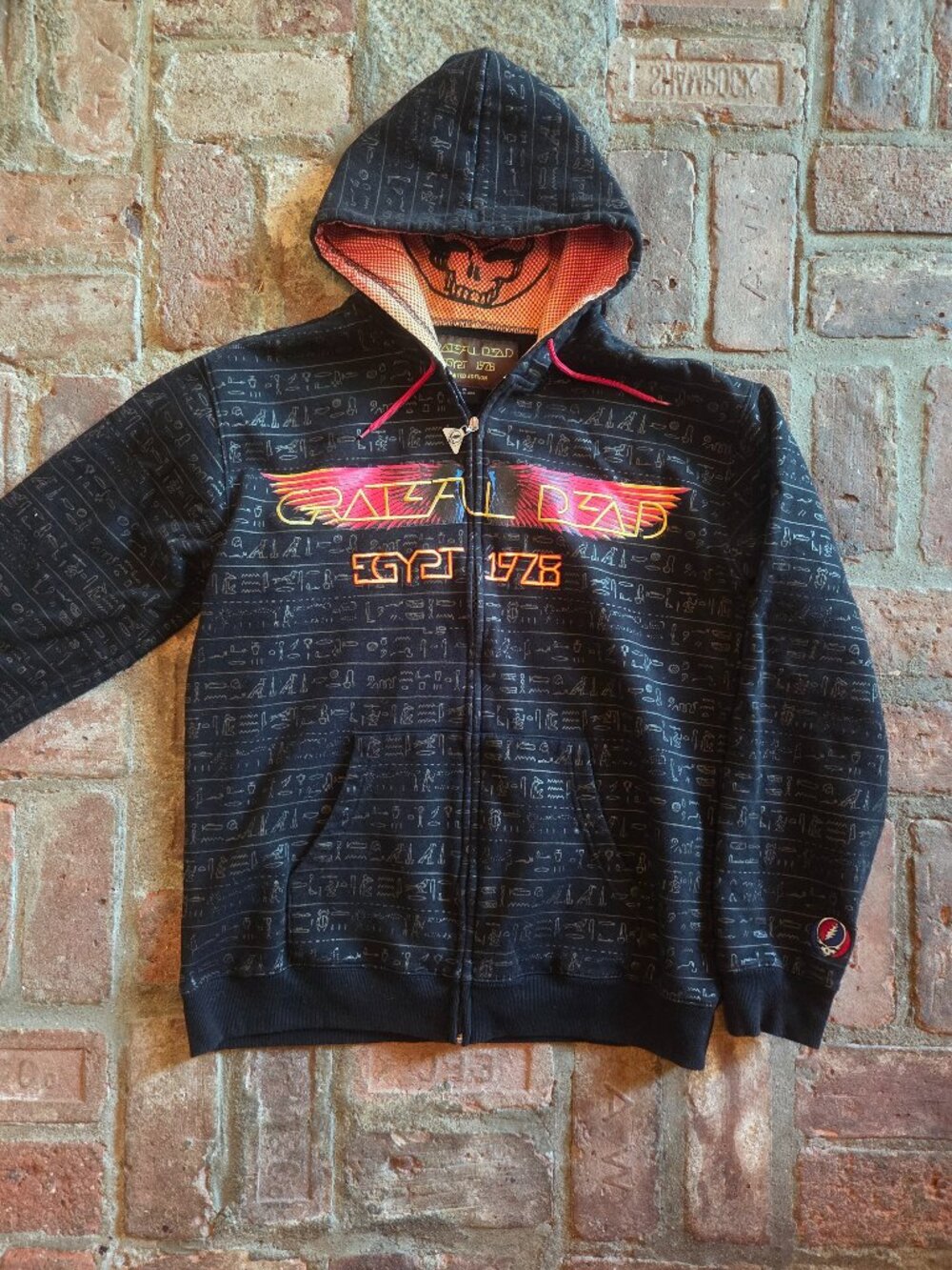 Grateful Dead Egypt 1978 Limited Edition Sweat Jacket Sweatshirt